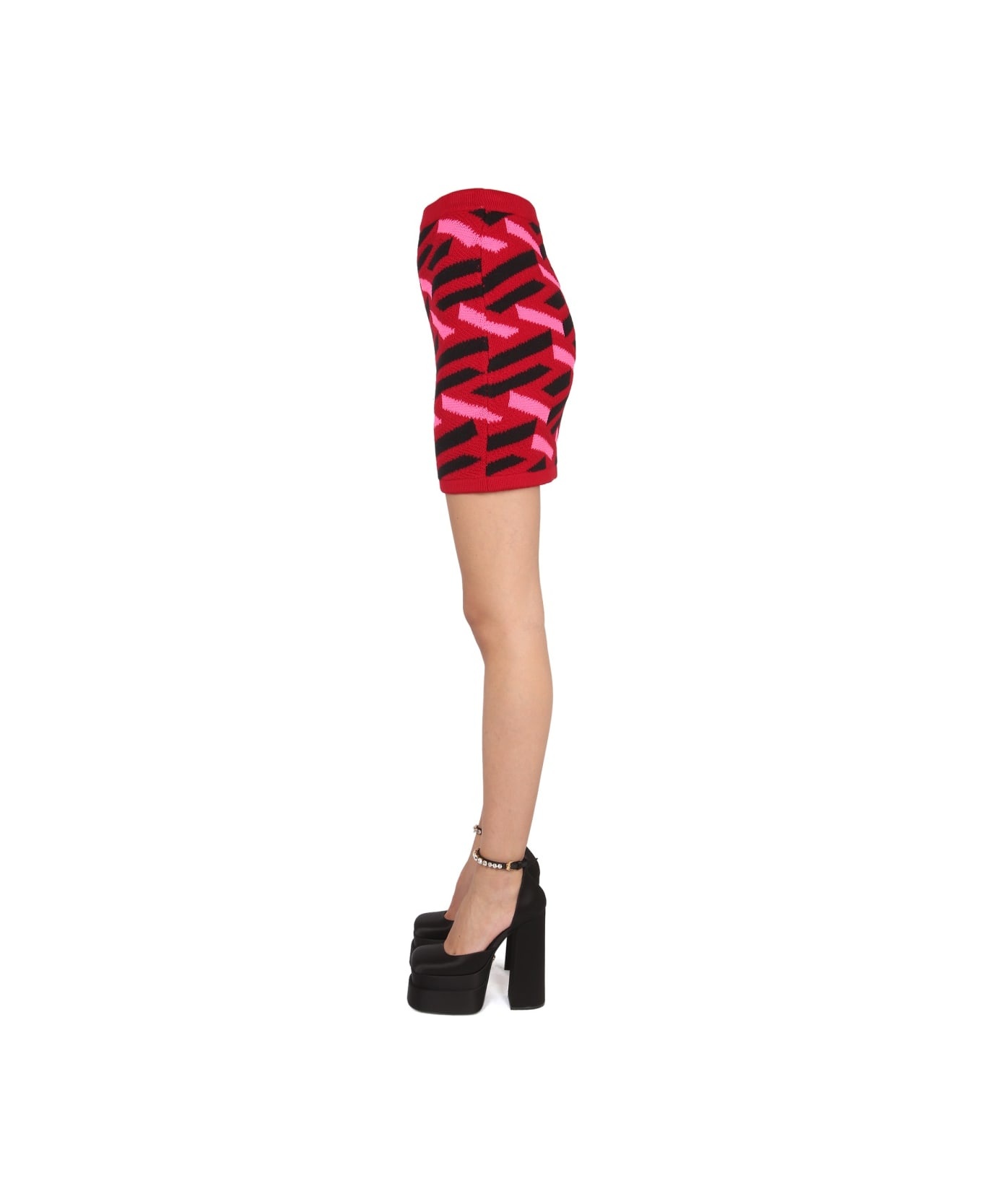 La Greca Knit Skirt - 3