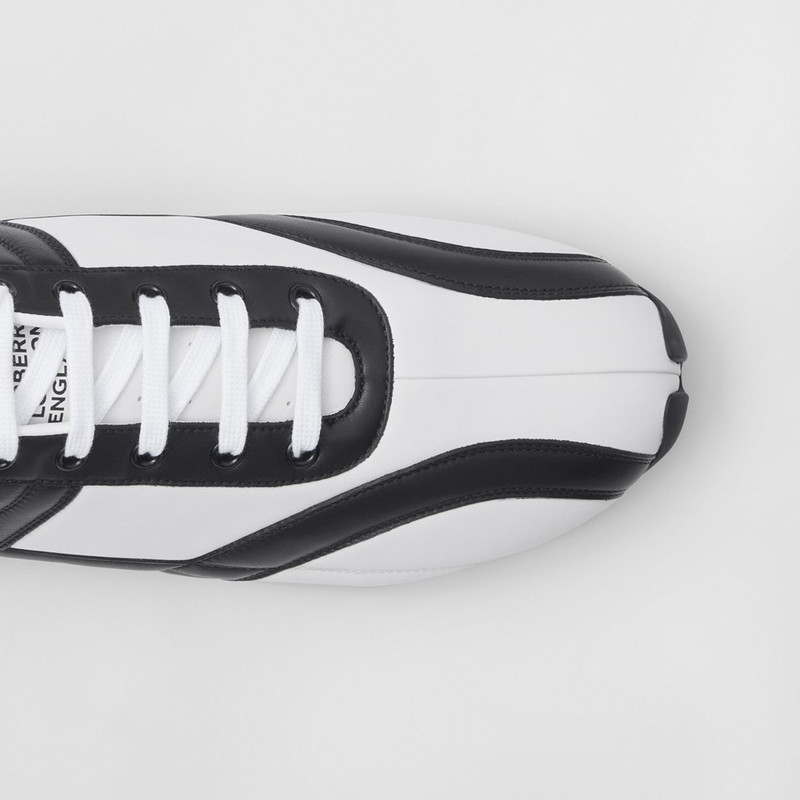 Burberry Two-tone Leather Phoenix Sneakers outlook