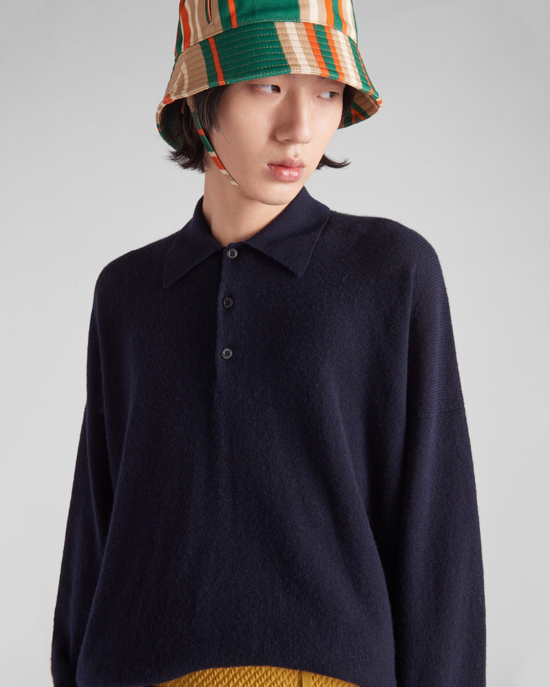 Cashmere polo shirt 3