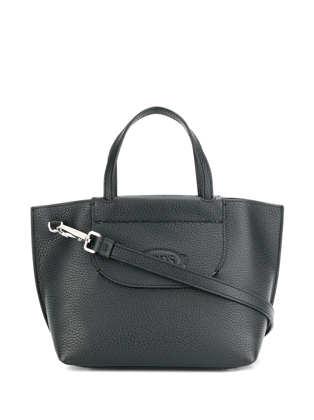 leather shopping bag - 1