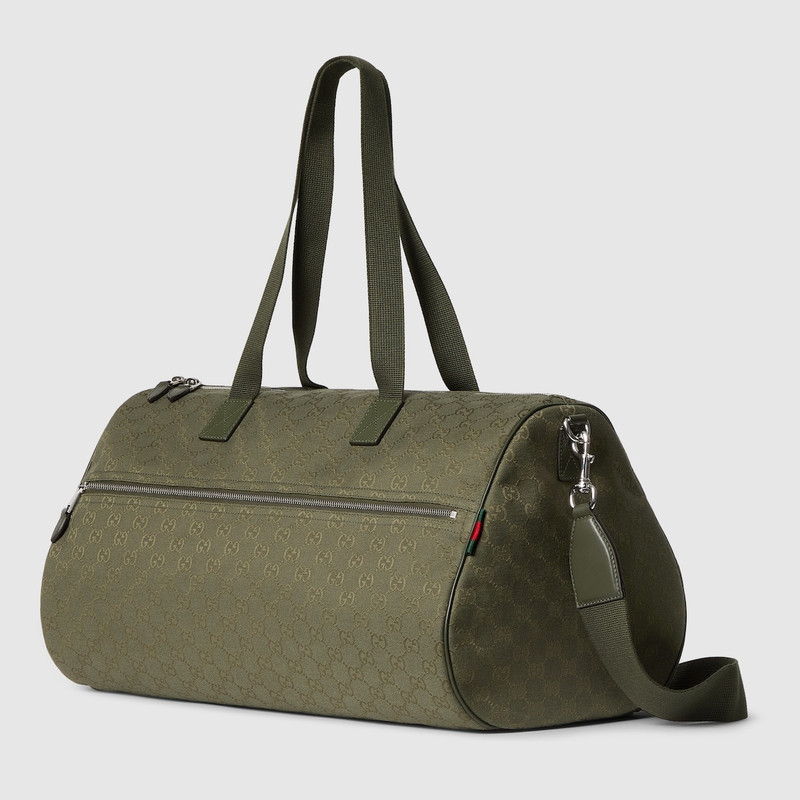 GUCCI GG canvas large duffle bag outlook