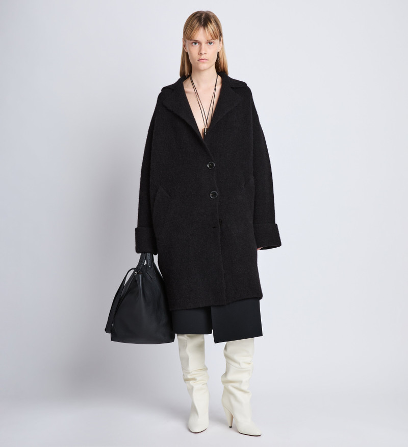 Proenza Schouler Ruth Coat in Knit Outerwear outlook