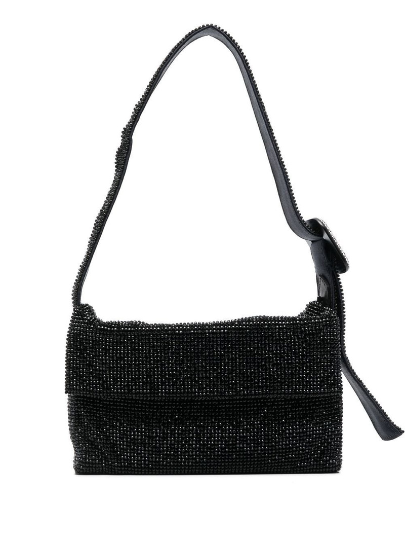 crystal-embellished clutch bag 1
