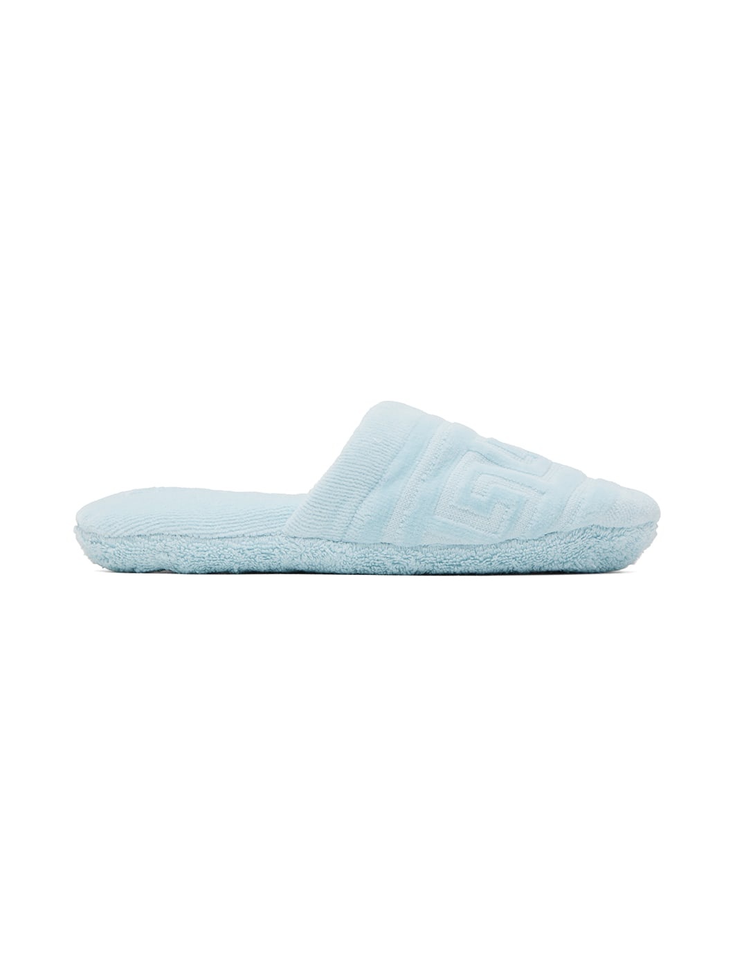 Blue Greca Slippers - 1