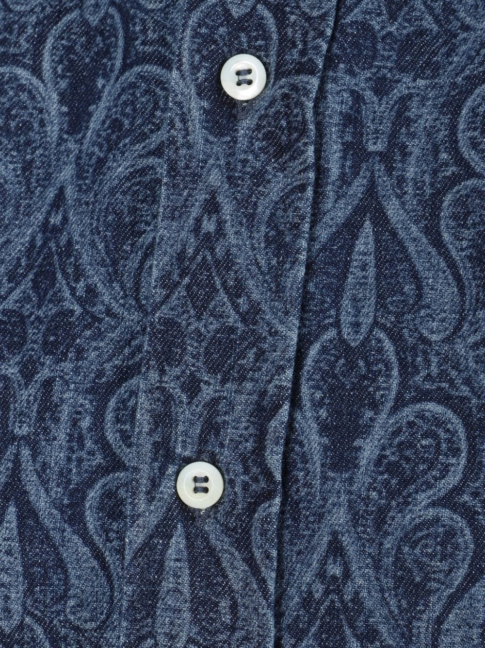 cotton paisley-print shirt - 3