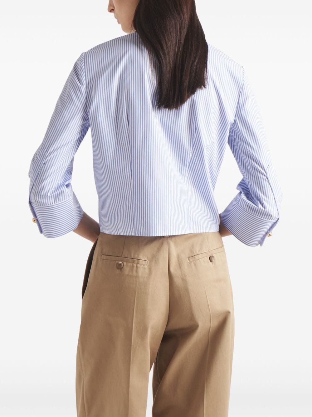 striped cotton shirt - 3