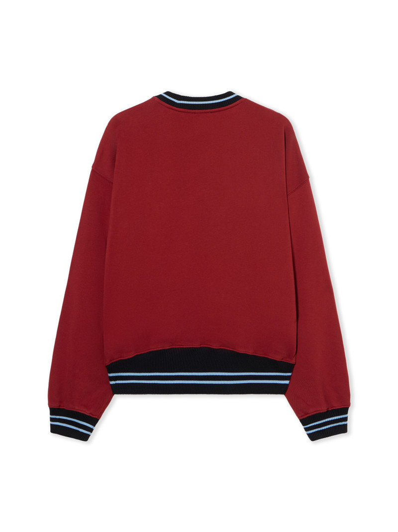 Off-White Sporty Over Crew Logo Sweatshirt outlook