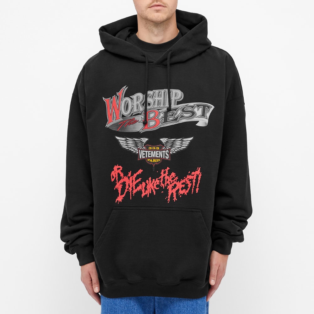 VETEMENTS Worship The Best Oversized Hoody - 5