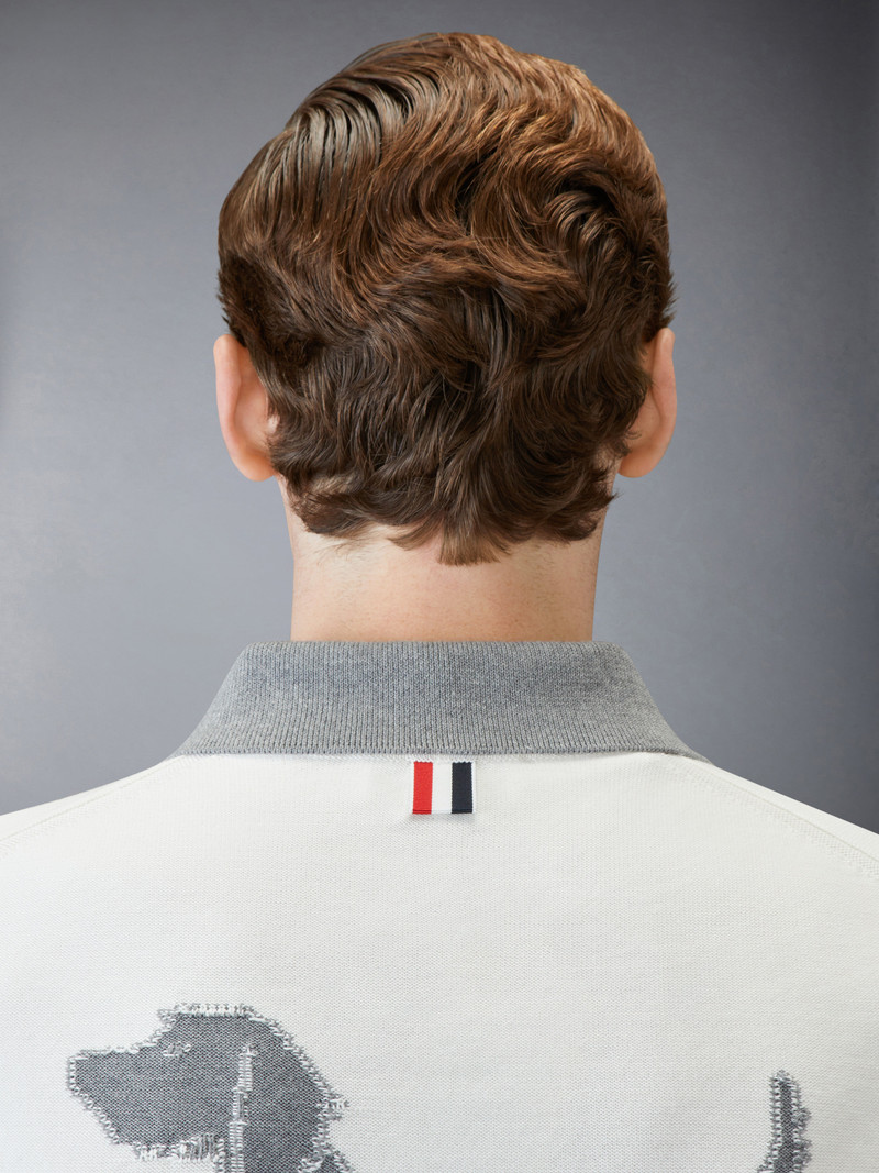 Cotton 4-Bar Relaxed Fit Hector Polo 6