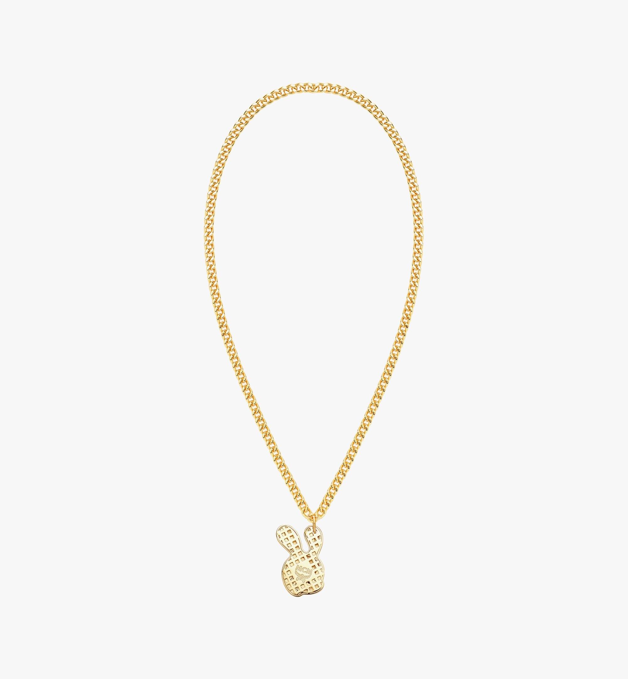 MCM x SAMBYPEN Rabbit Pendant Necklace - 3