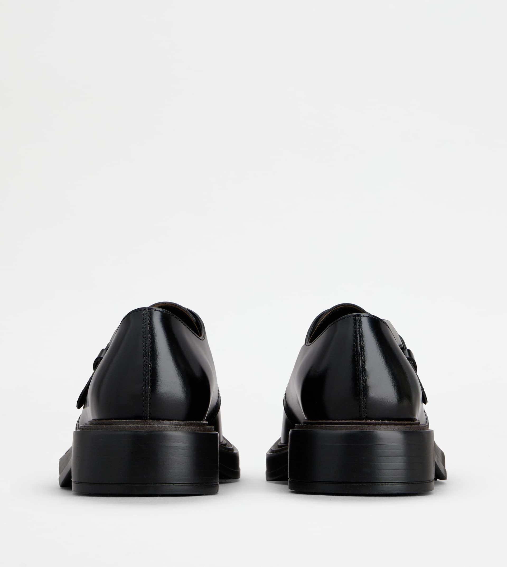 MONKSTRAPS IN LEATHER - BLACK - 3