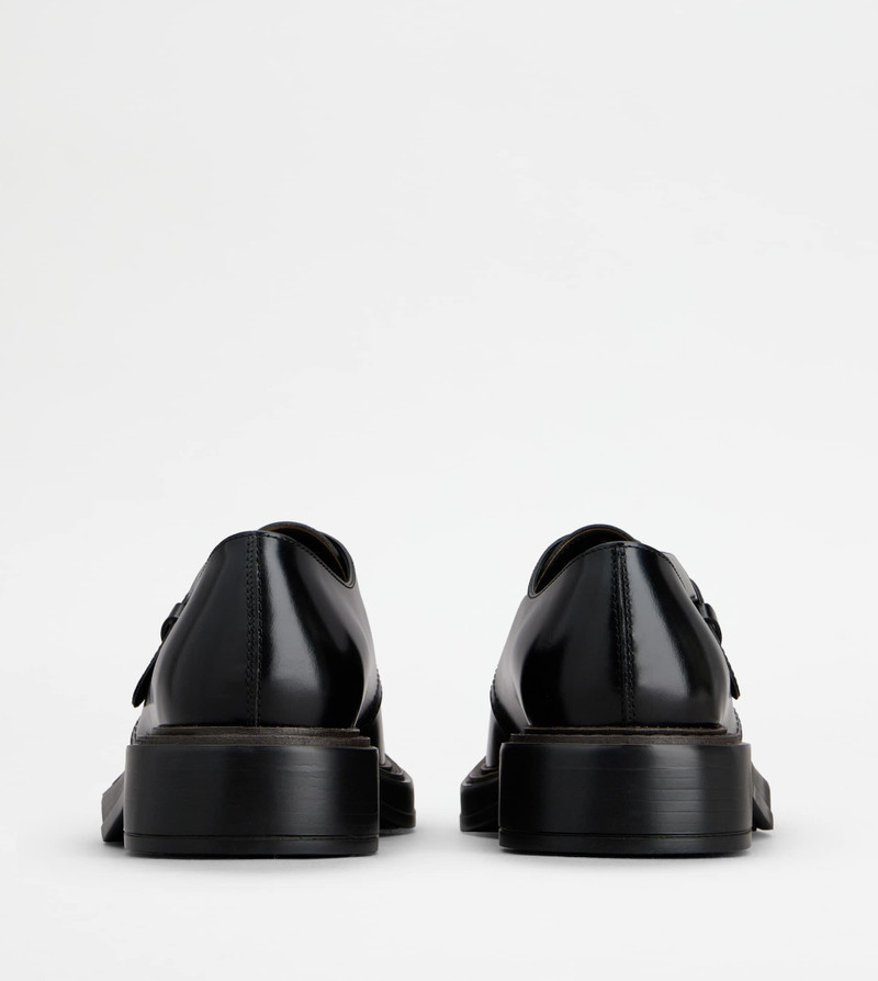 MONKSTRAPS IN LEATHER - BLACK 3