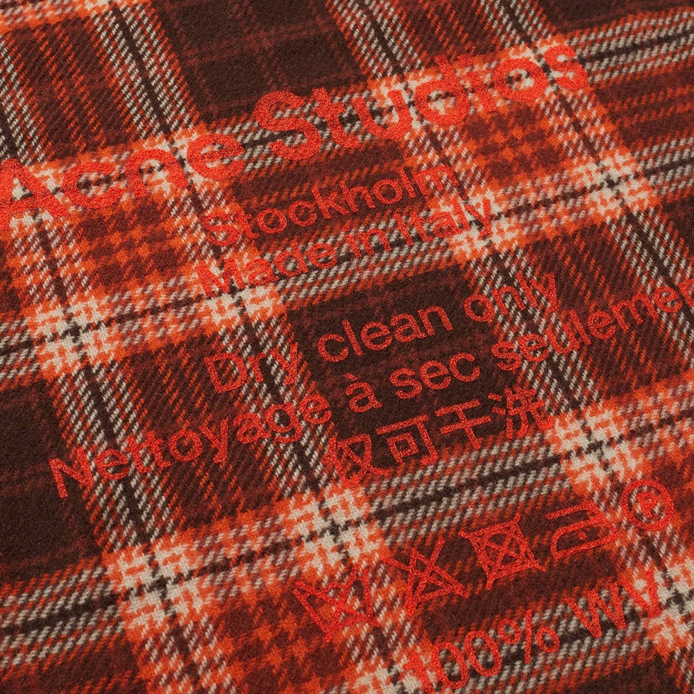 Acne Studios Cassiar Tartan Scarf - 2