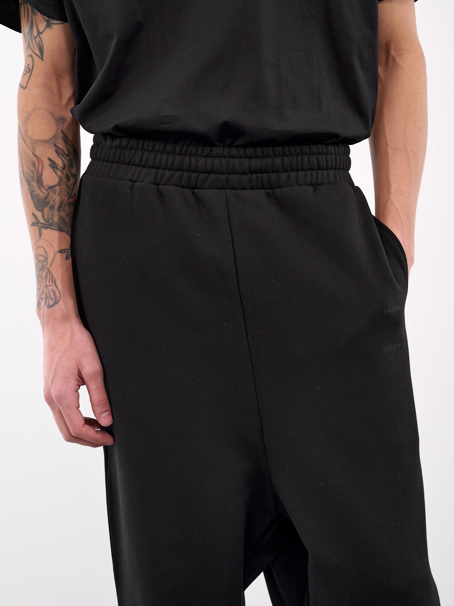 Wide Sweat Pants - 4