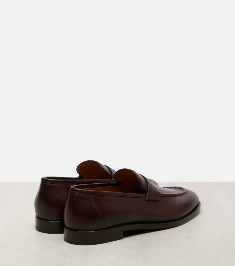Sergio leather penny loafers 2