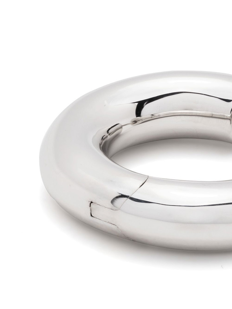 TOM WOOD medium Chunky Hoop earrings outlook