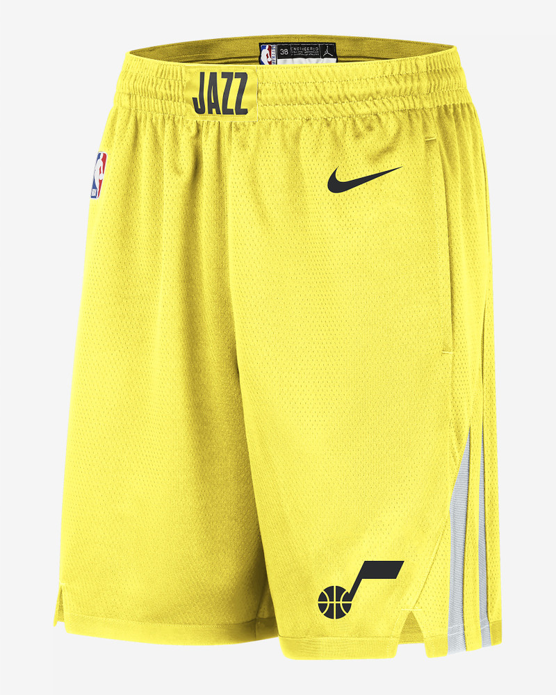 Utah Jazz Icon Edition Nike Men's Dri-FIT NBA Swingman Shorts - 1