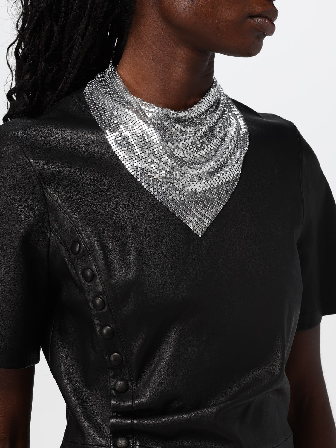 Scarf woman Rabanne - 4