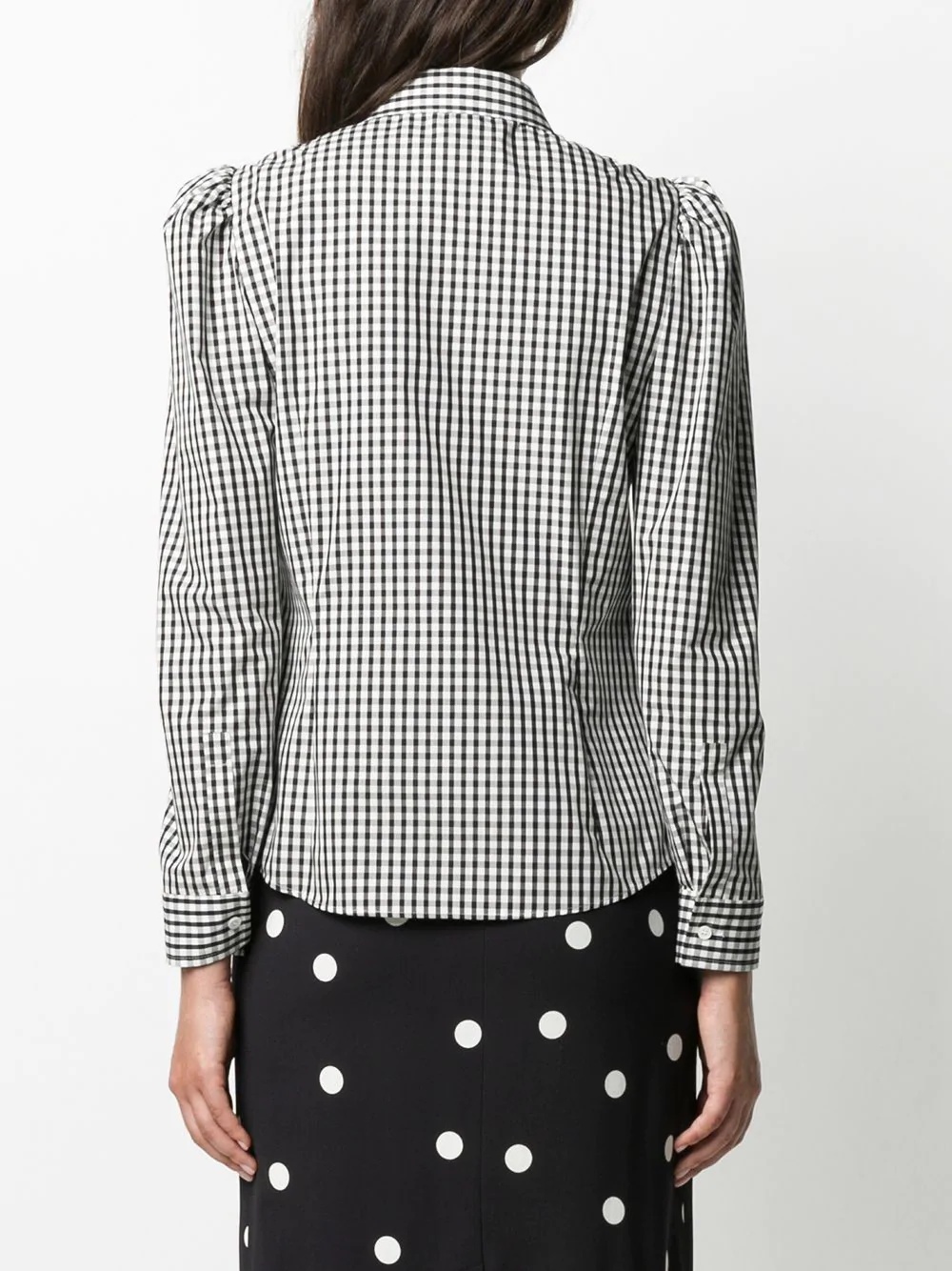 gingham check shirt - 4