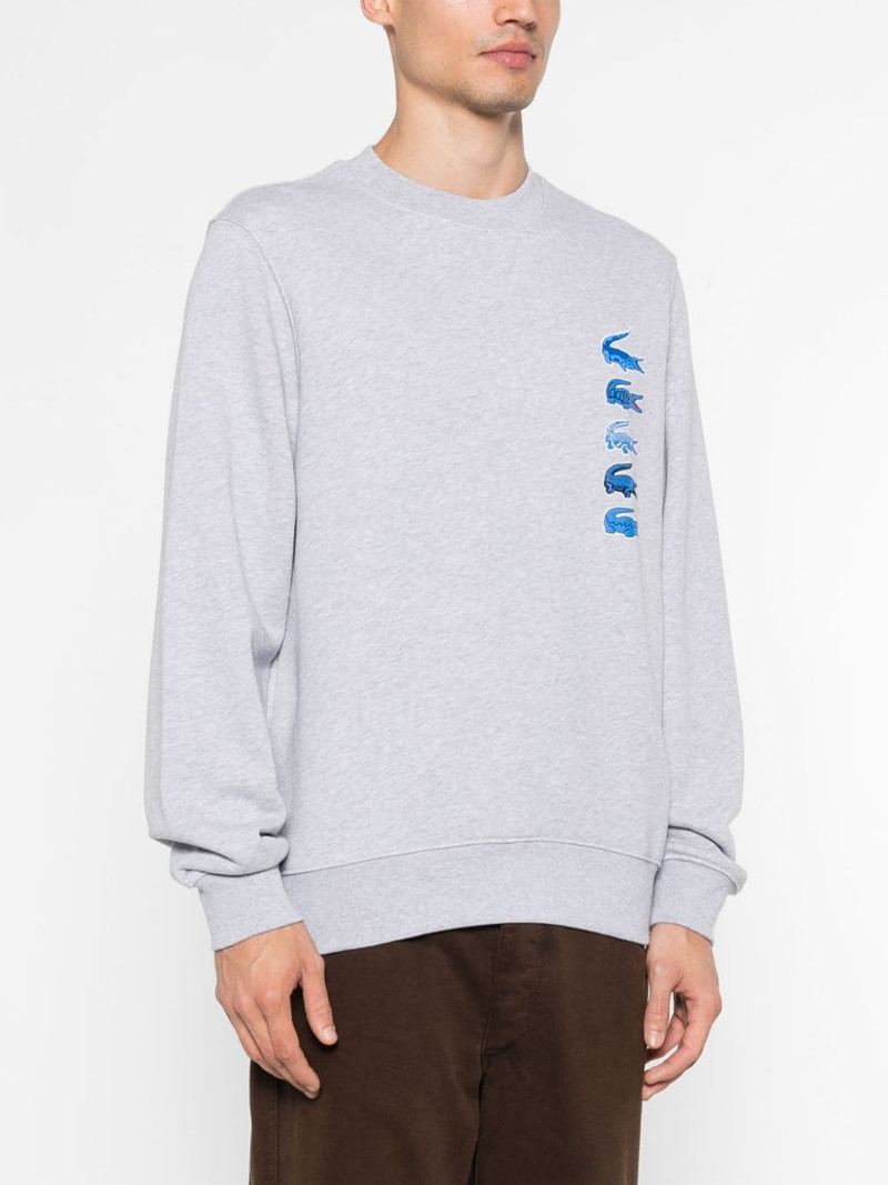 logo-print cotton sweatshirt 3