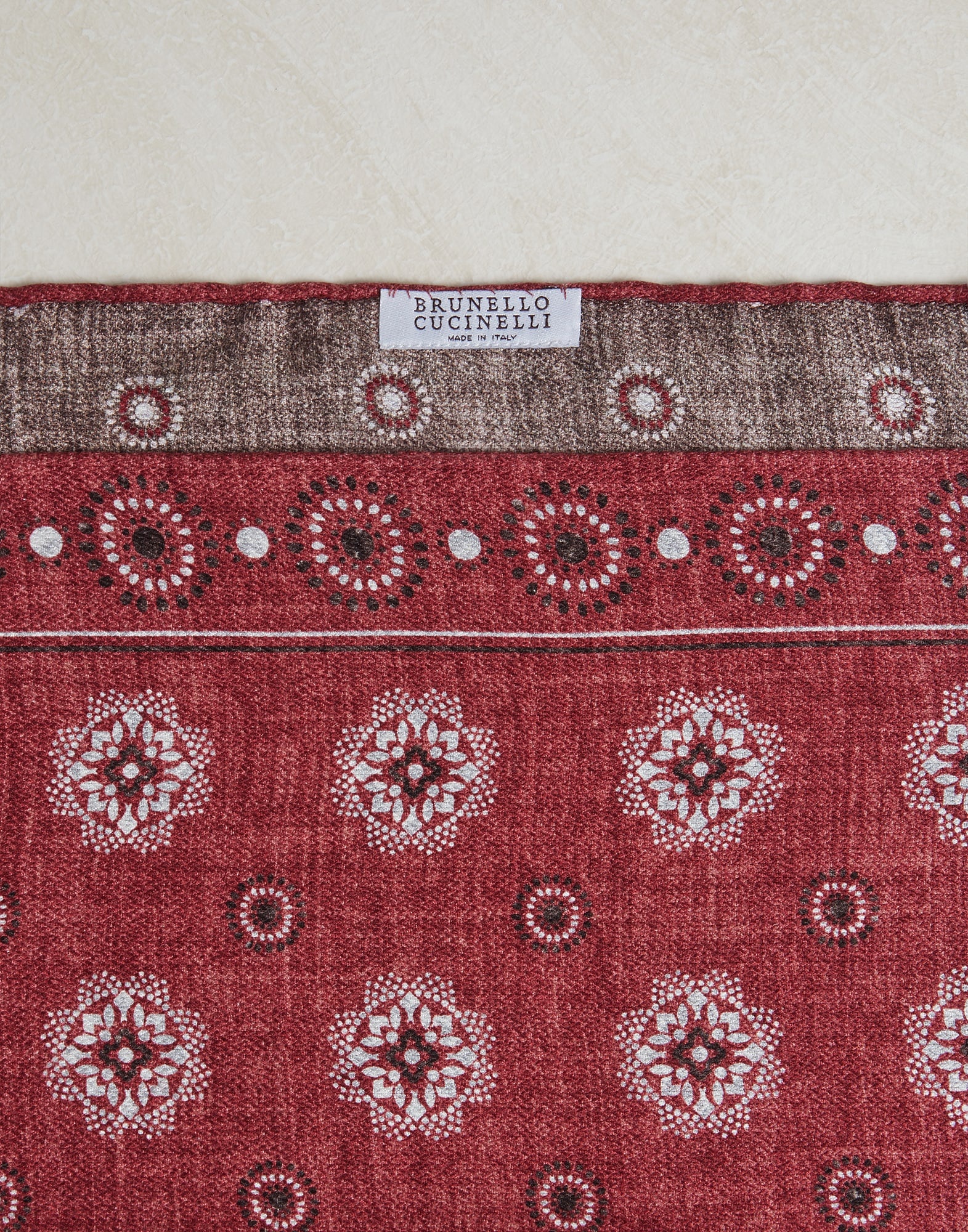Double face silk pocket square - 2