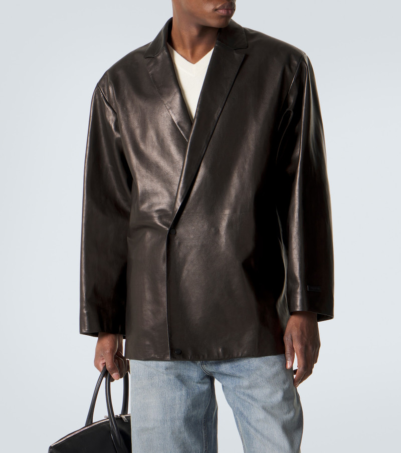 Fear of God Leather blazer outlook