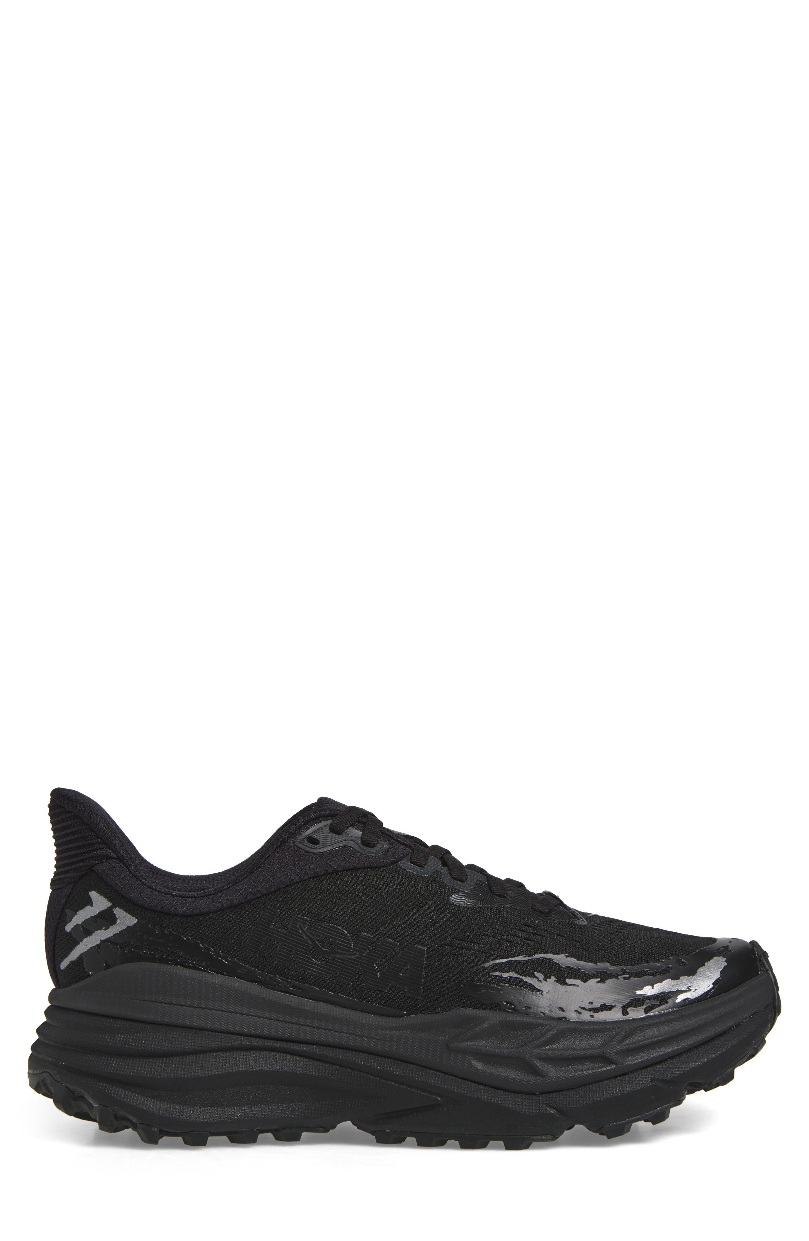 HOKA Stinson ATR 7 Running Shoe in Black /Black at Nordstrom - 3