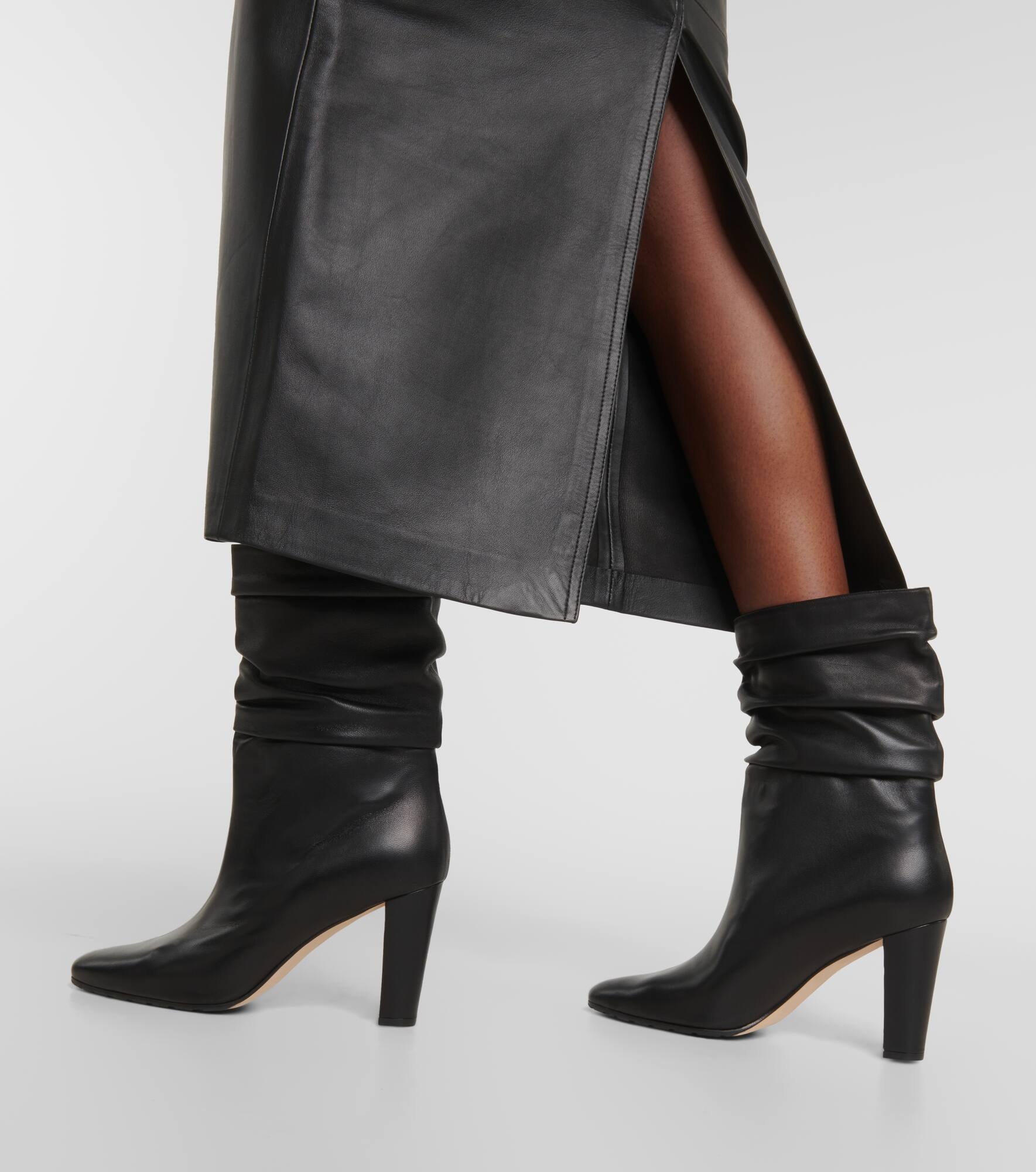 Calasso leather ankle boots - 4