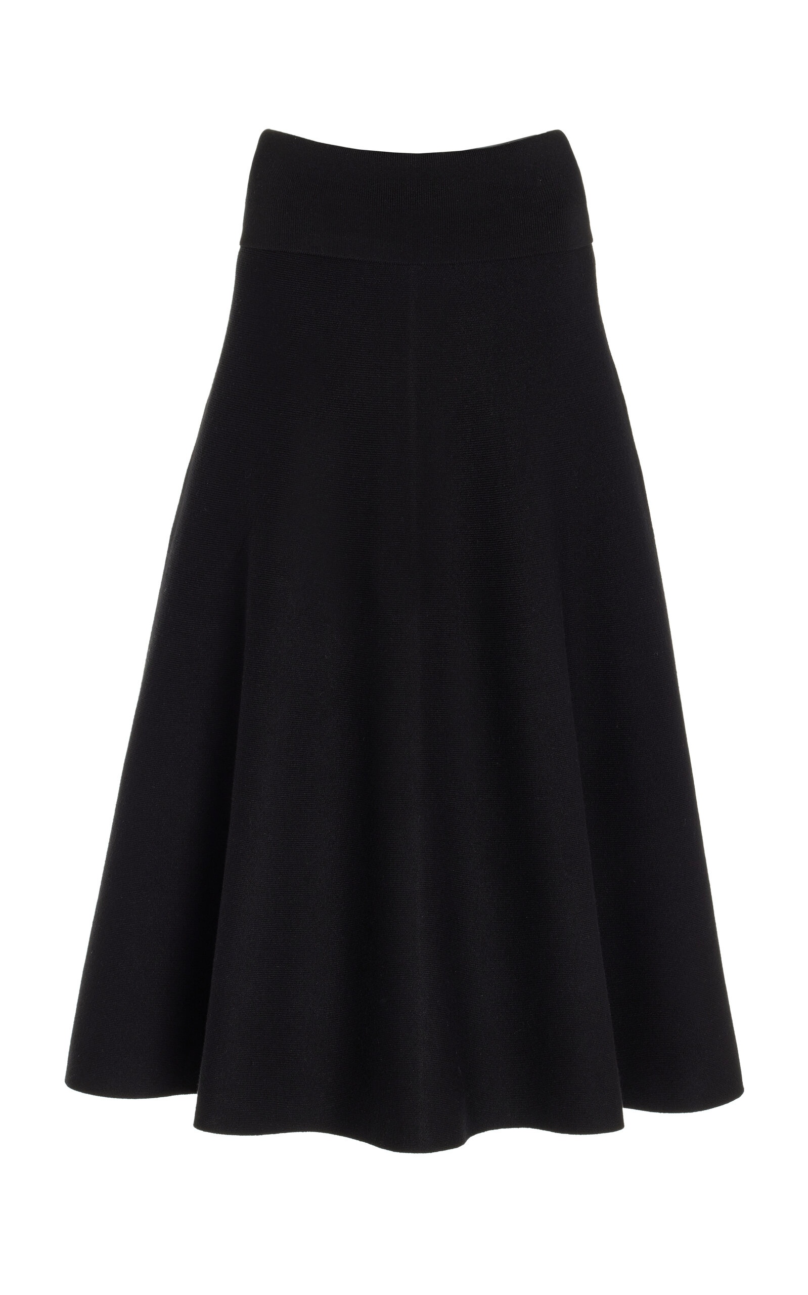 Exclusive Gabrielle Knit Midi Skirt black - 1