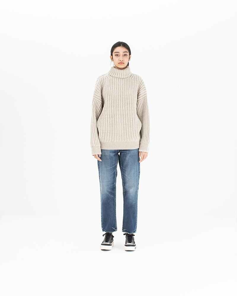 AMPLUS TURTLENECK KNIT W IVORY - 2