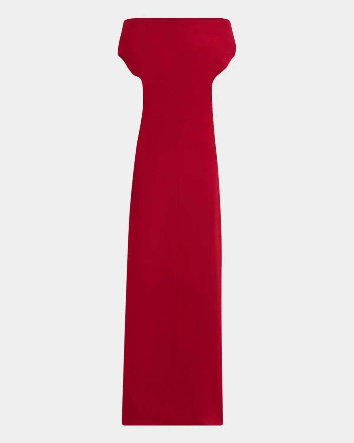 Rosina Draped Double-Crepe Dress - 1