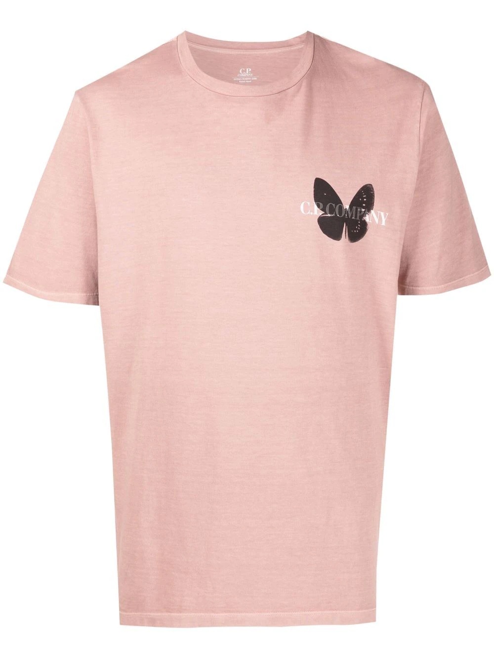 butterfly-print T-shirt - 1