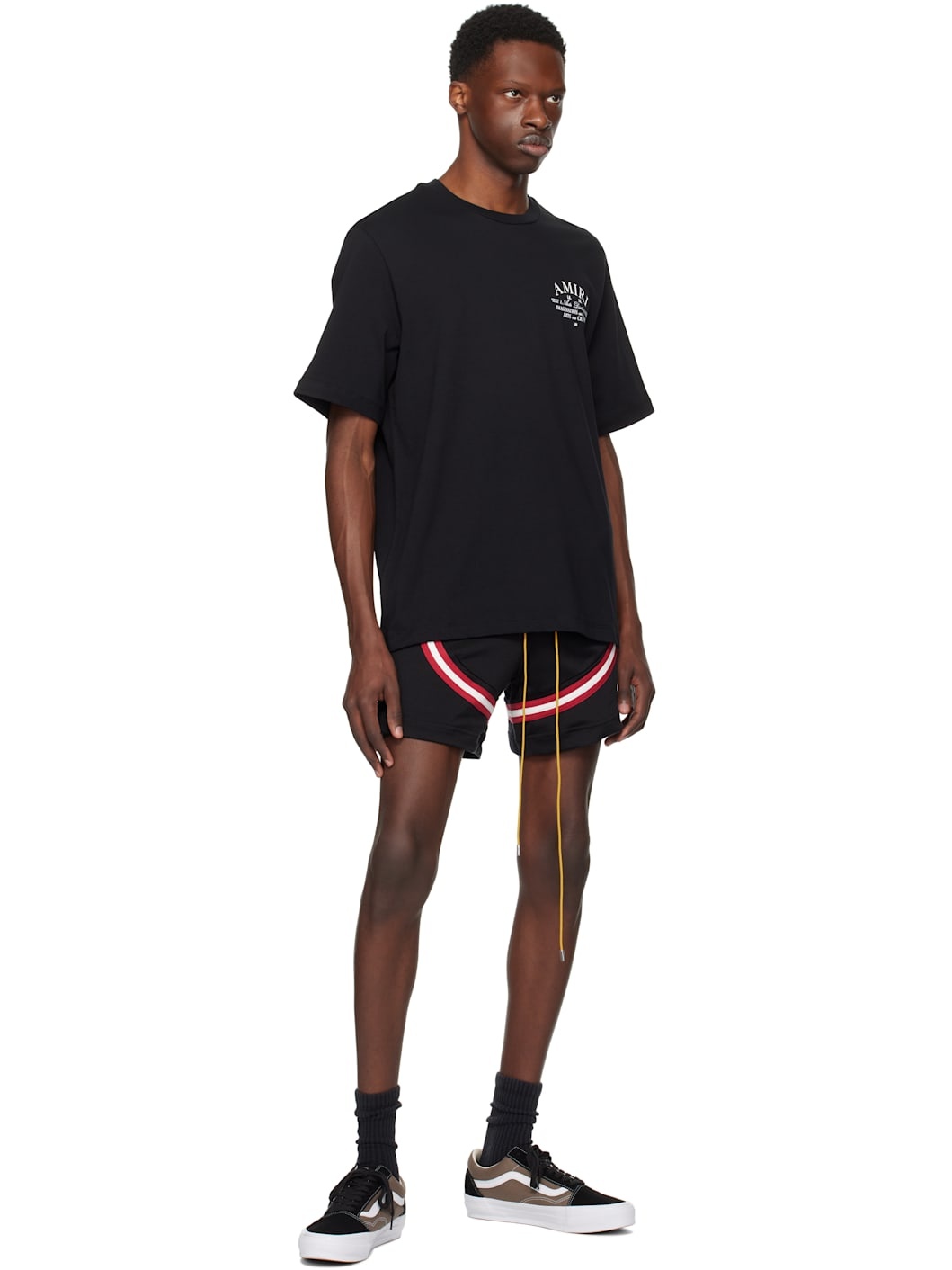 Black 'AMIRI Arts District' T-shirt - 4