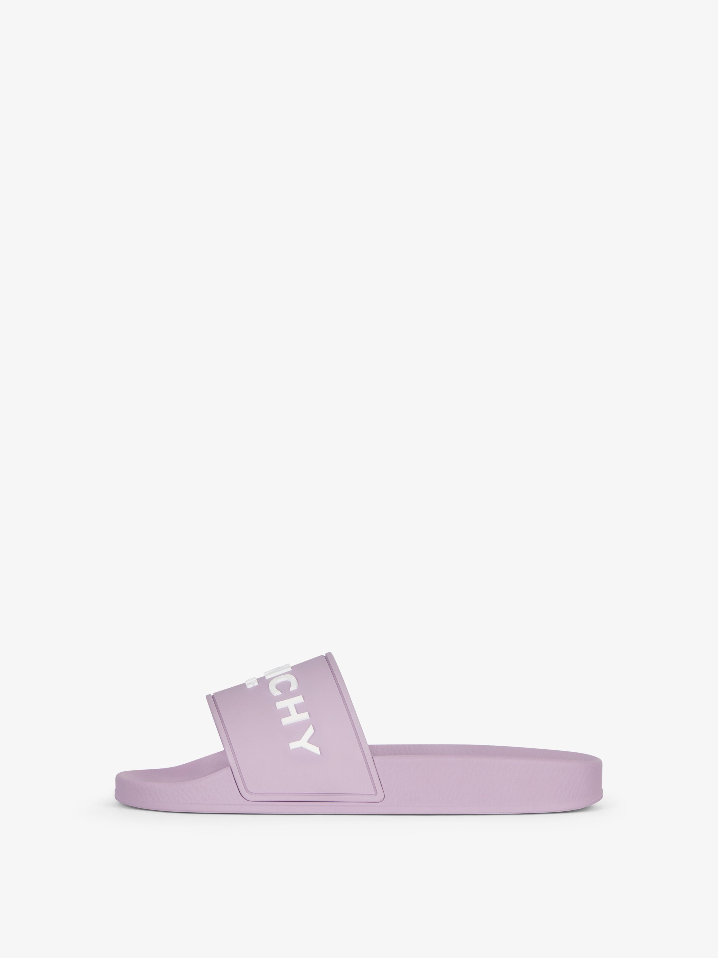 SLIDE FLAT SANDALS IN RUBBER - 3