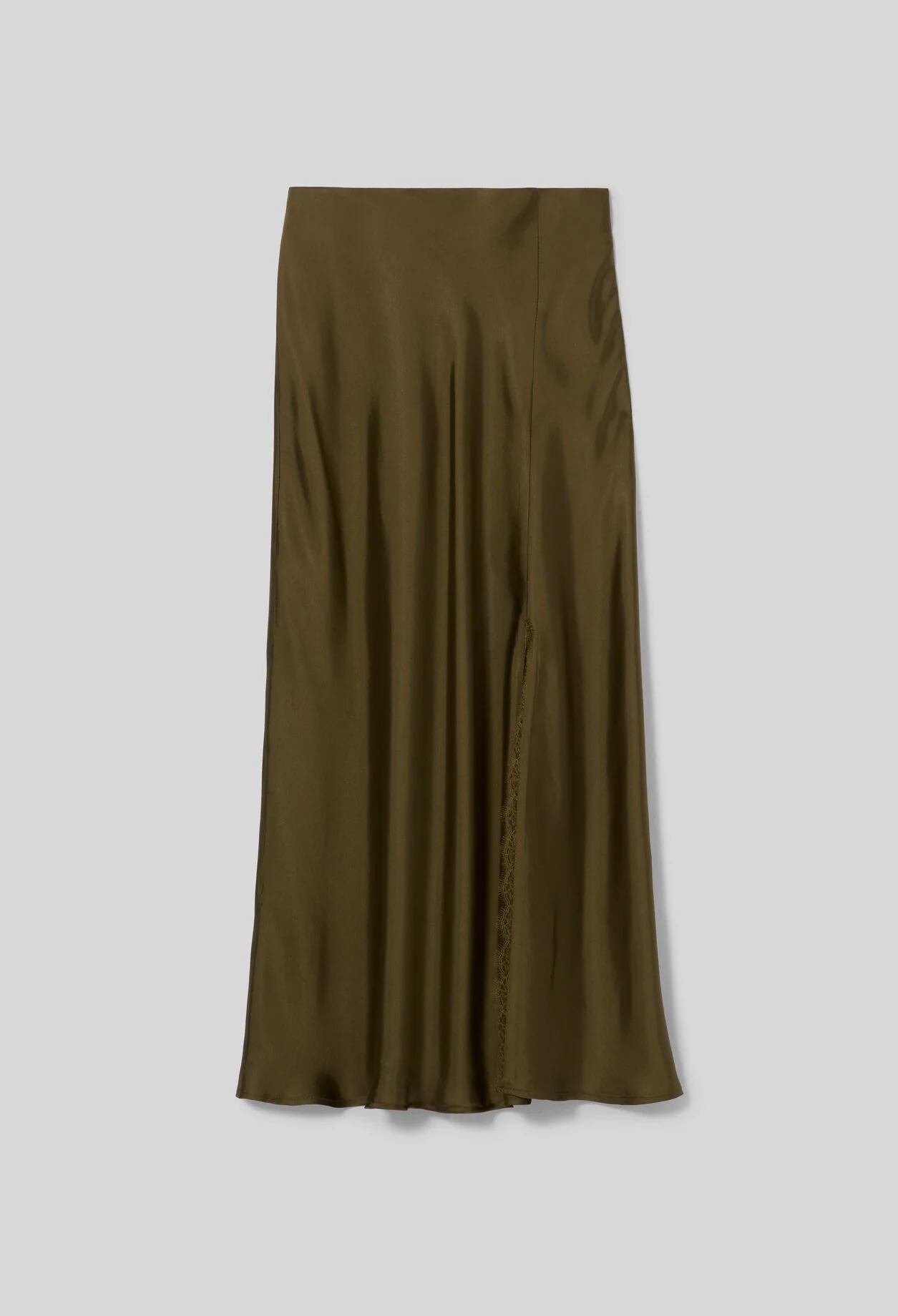 SATIN LACE SKIRT - 1