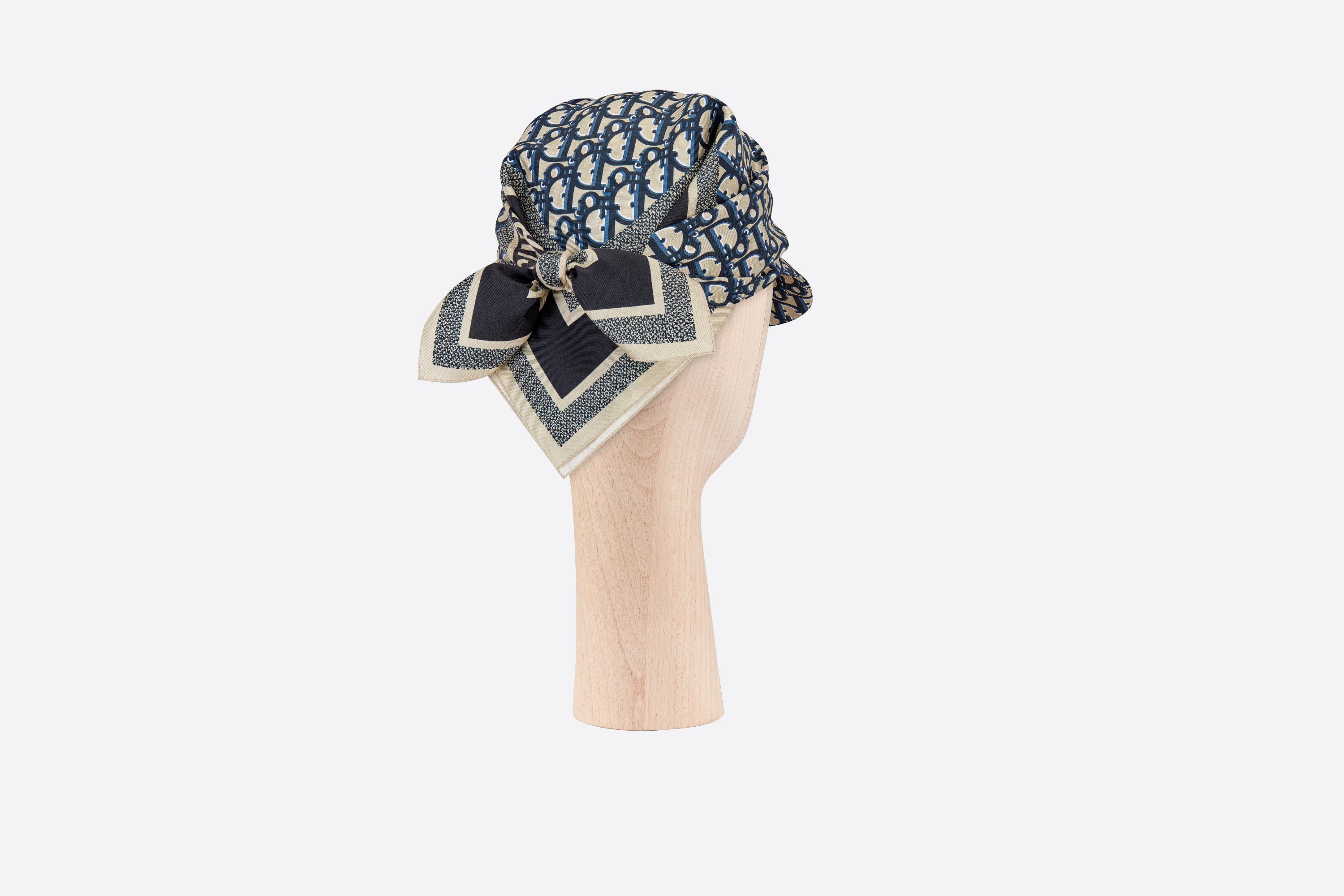 Dior Oblique Silk Visor - 4