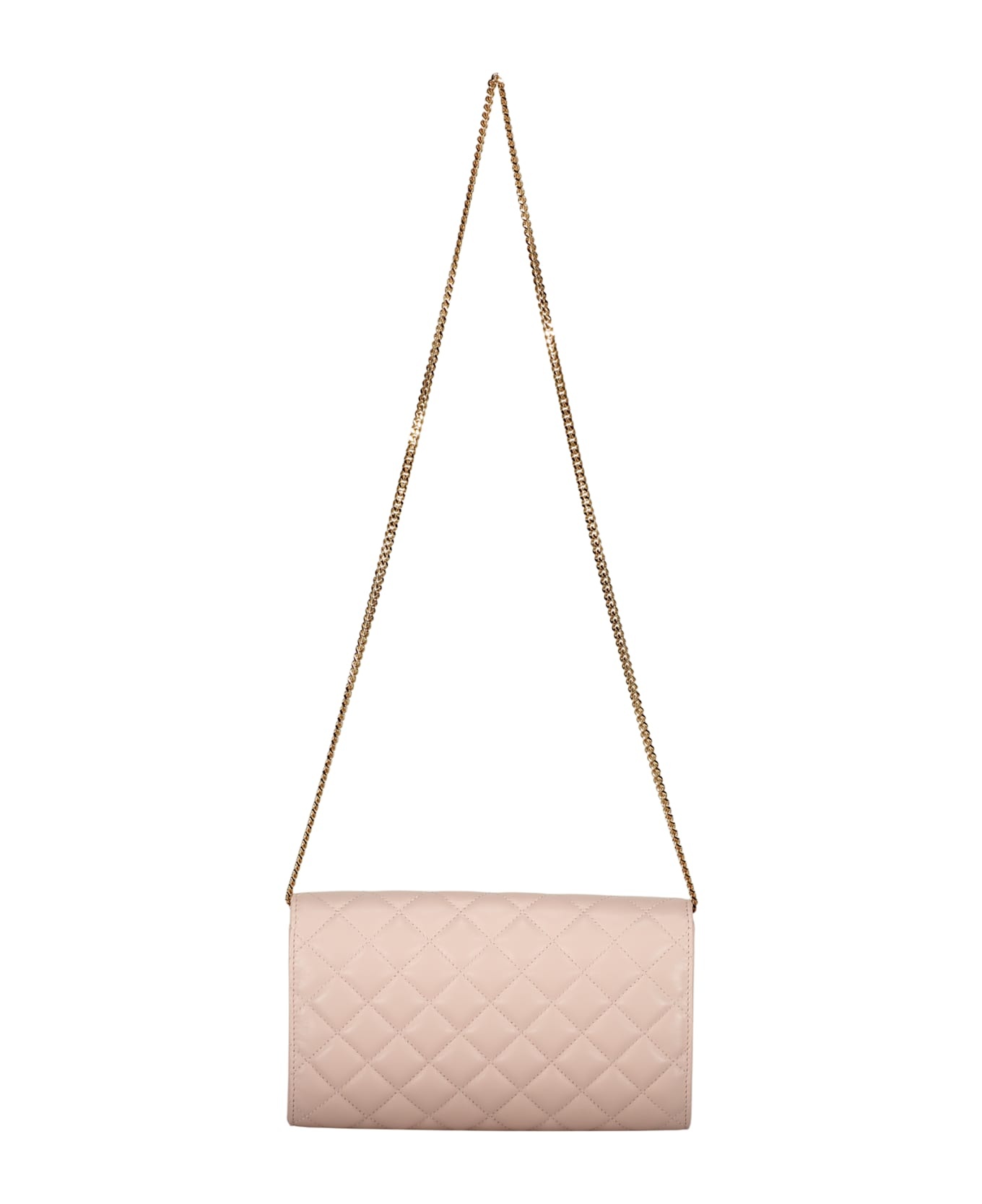 Leather Clutch With Logo - 3