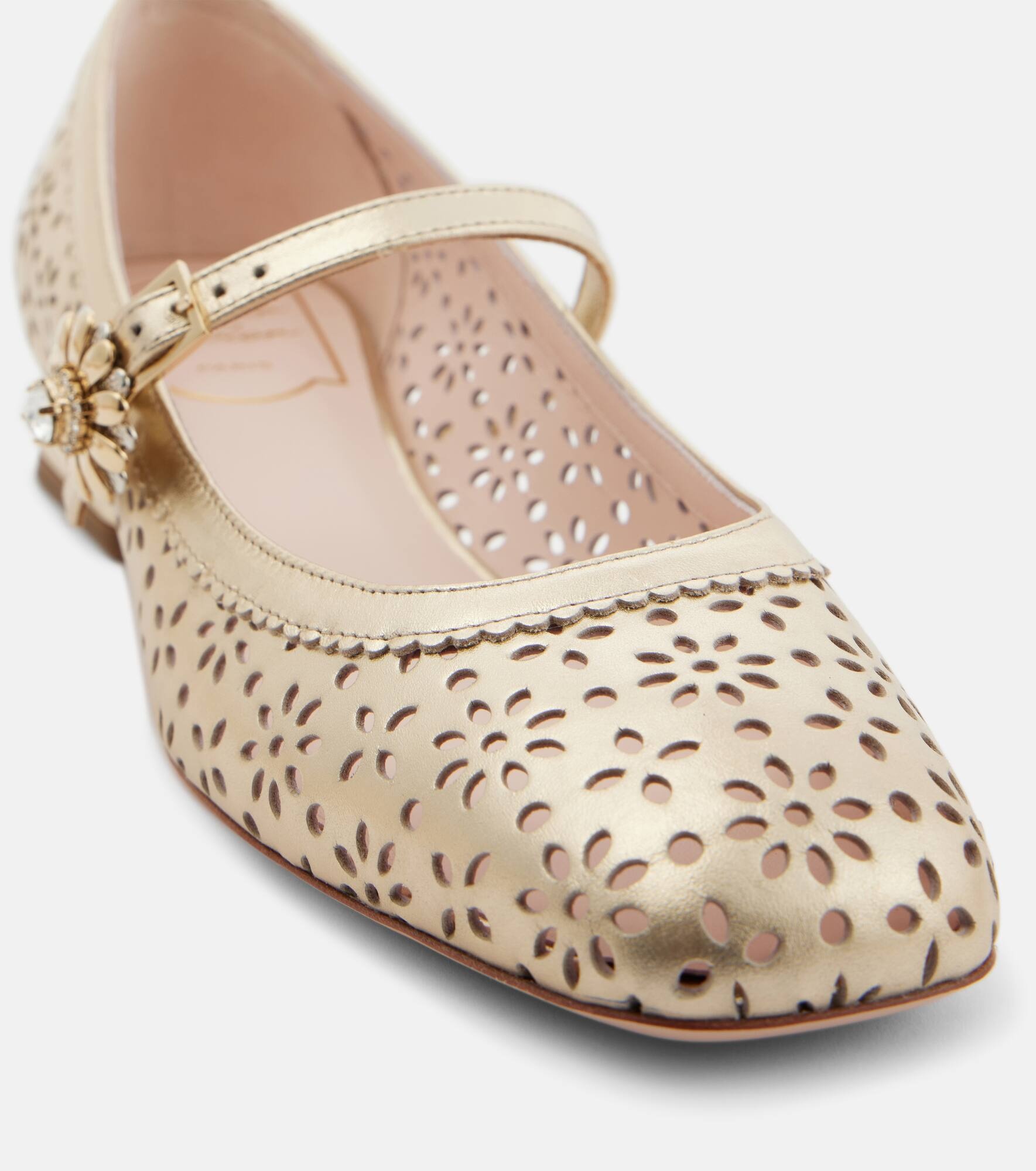 New Très Vivier 25 leather Mary Jane pumps - 5