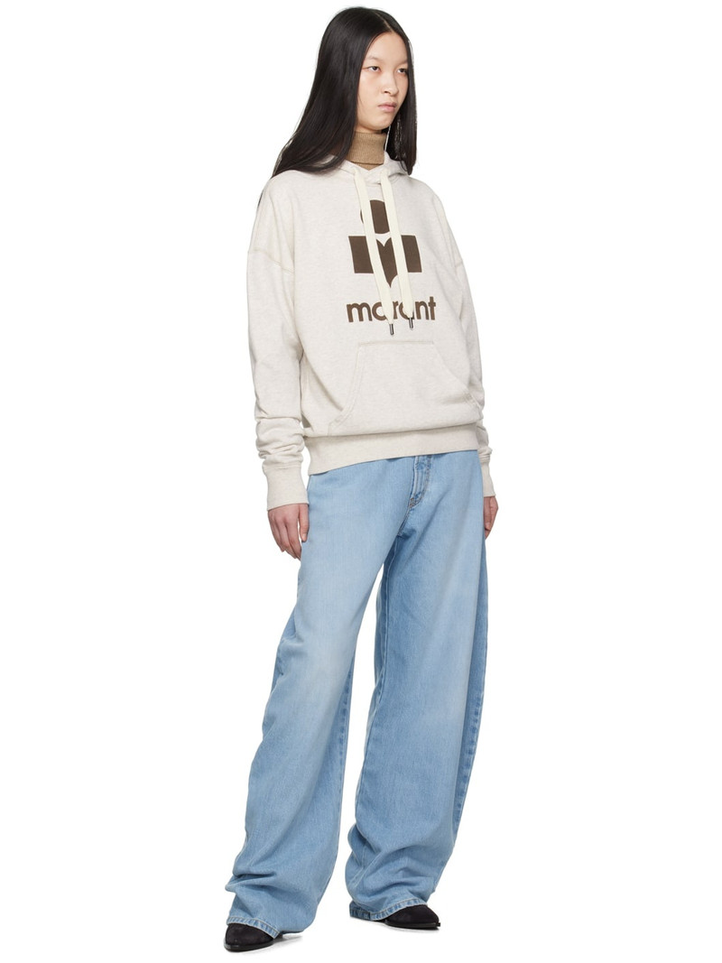 Isabel Marant Étoile Gray Mansel Hoodie outlook