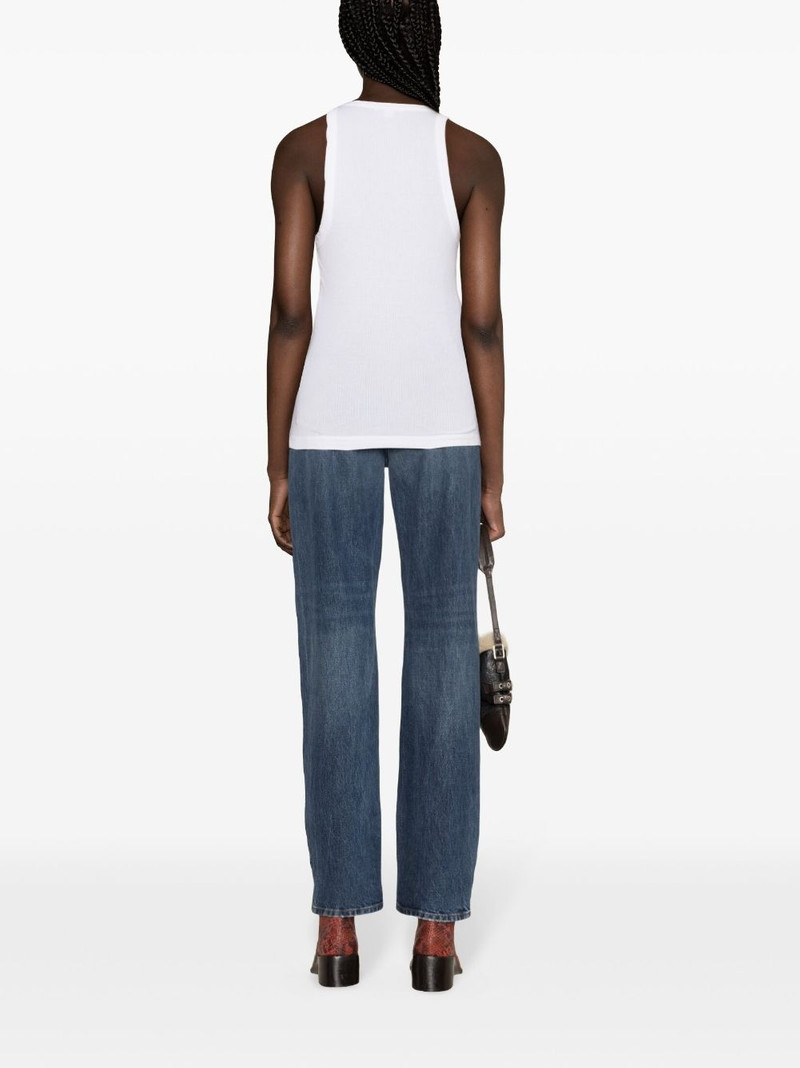round-neck ribbed-knit tank top 4