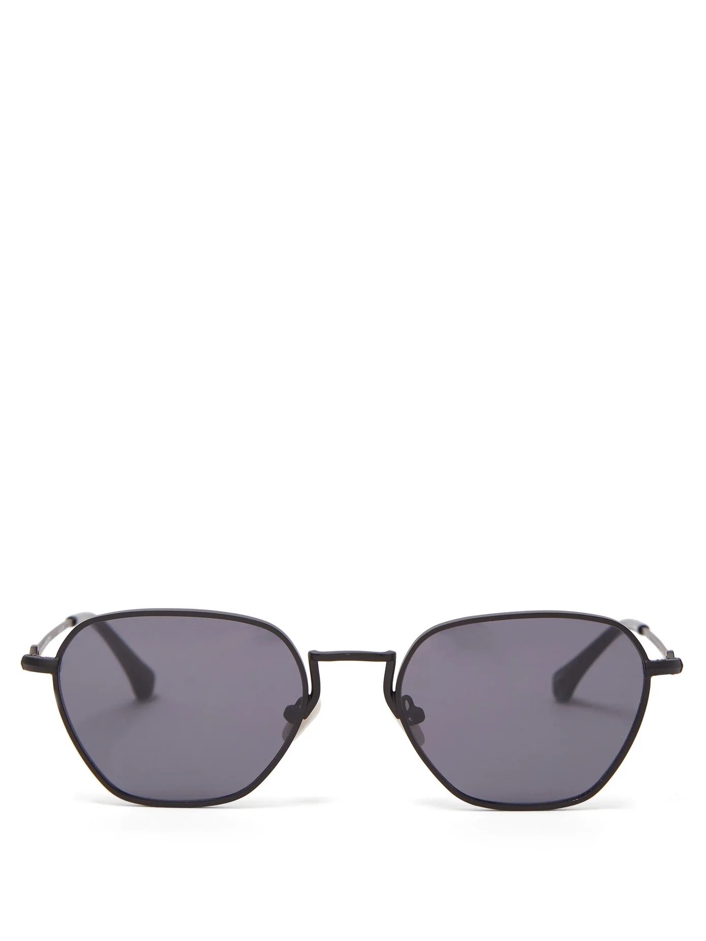 X Alessandra Rich hexagonal metal sunglasses - 1