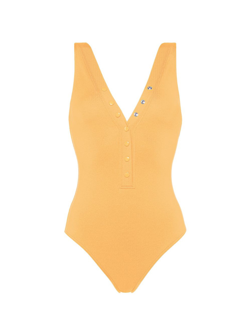 Icône V-neck one-piece swimsuit 1