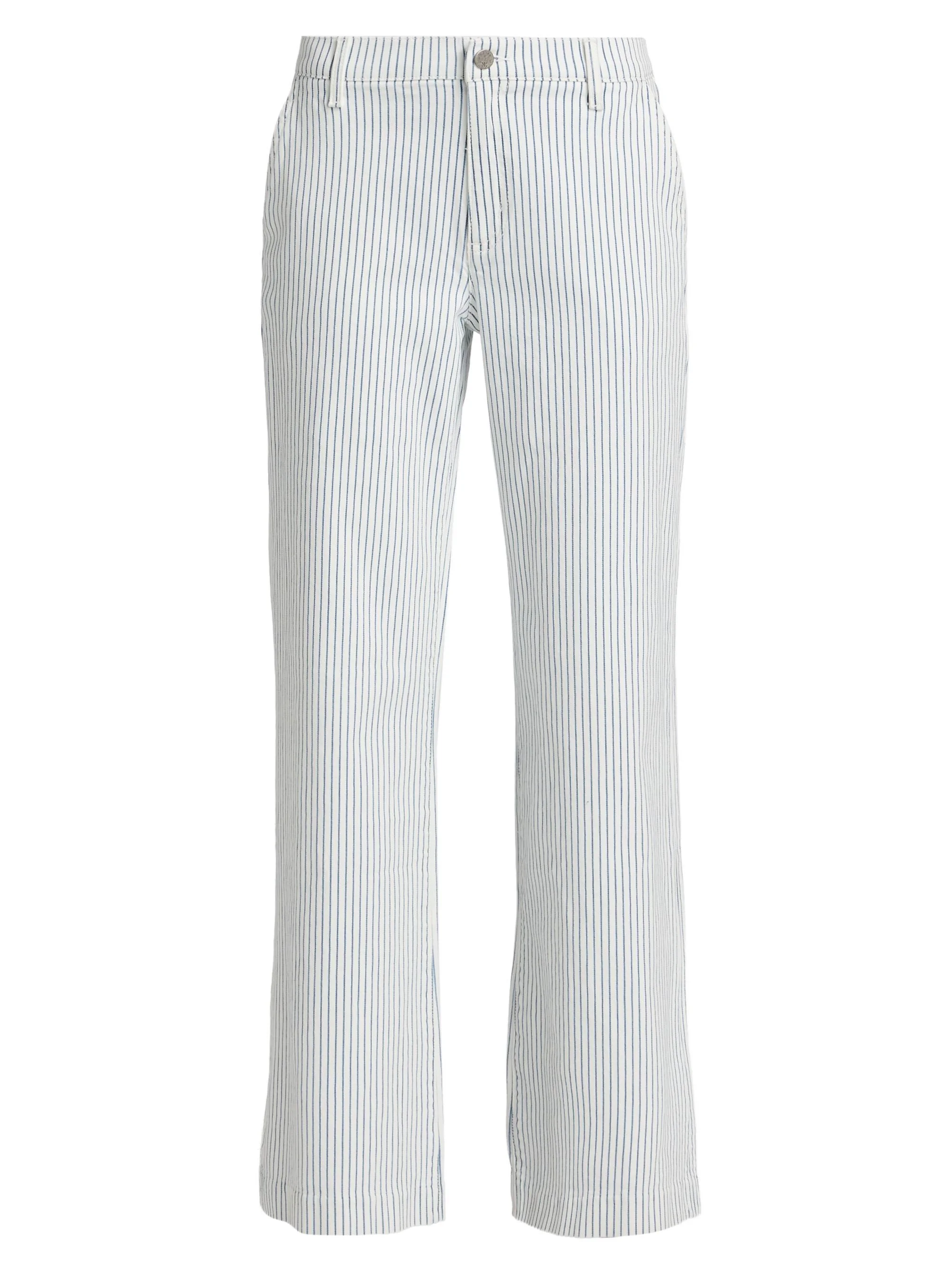 Women's Keren Striped Straight-Leg Pants - Ivory Multi - 1