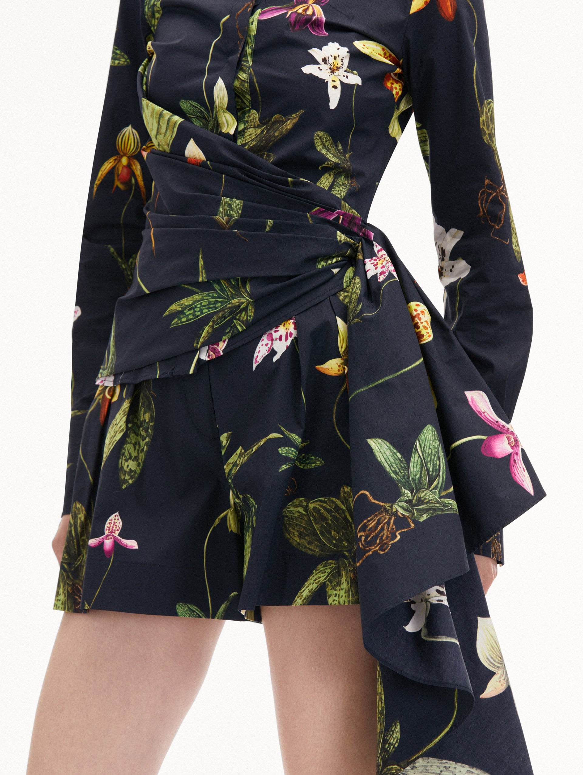 ORCHID COTTON POPLIN BLOUSE - 6