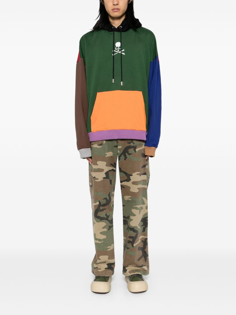 MASTERMIND WORLD embroidered logo hoodie outlook