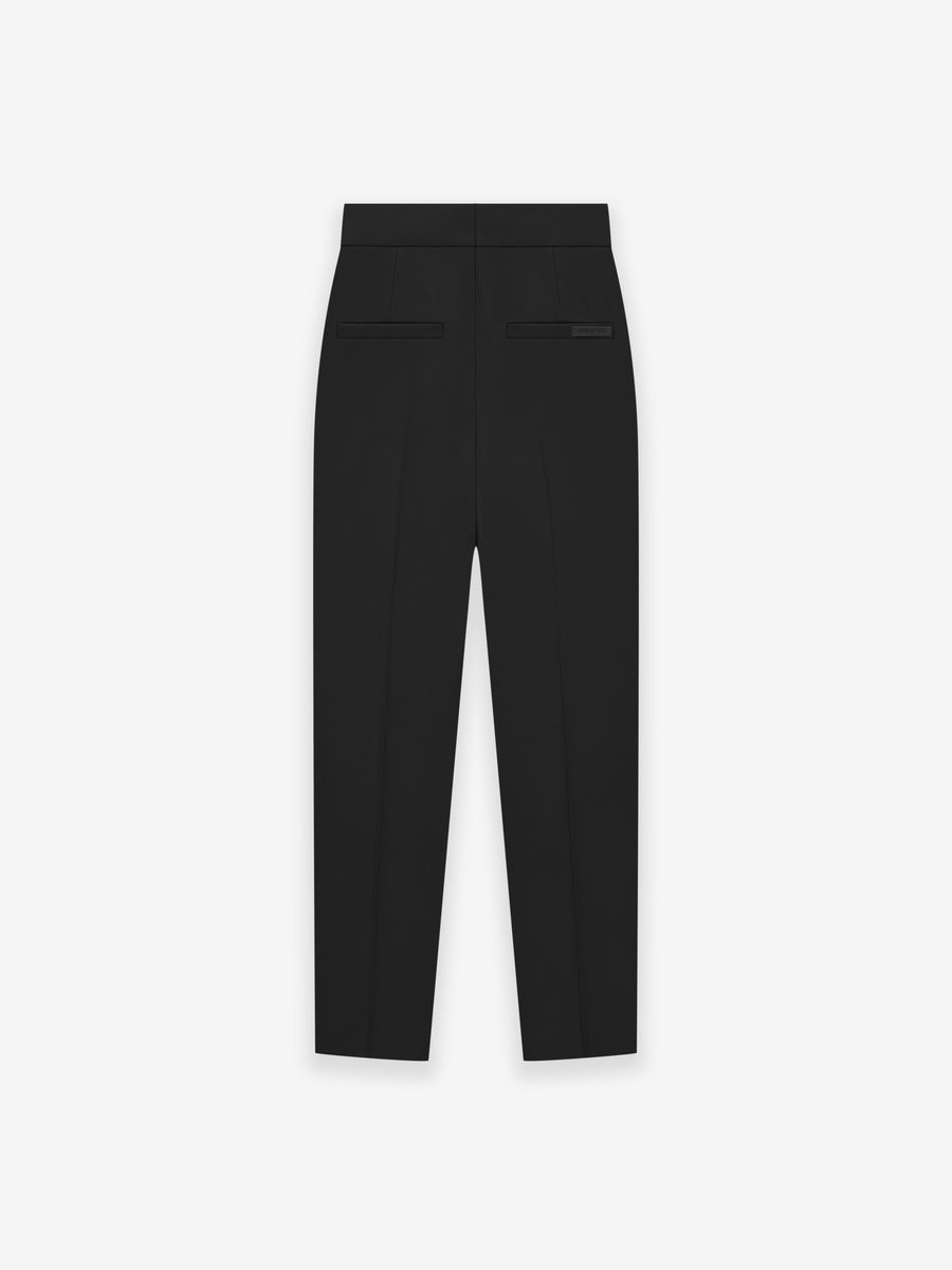 Wool Gabardine Tapered Trouser - 2
