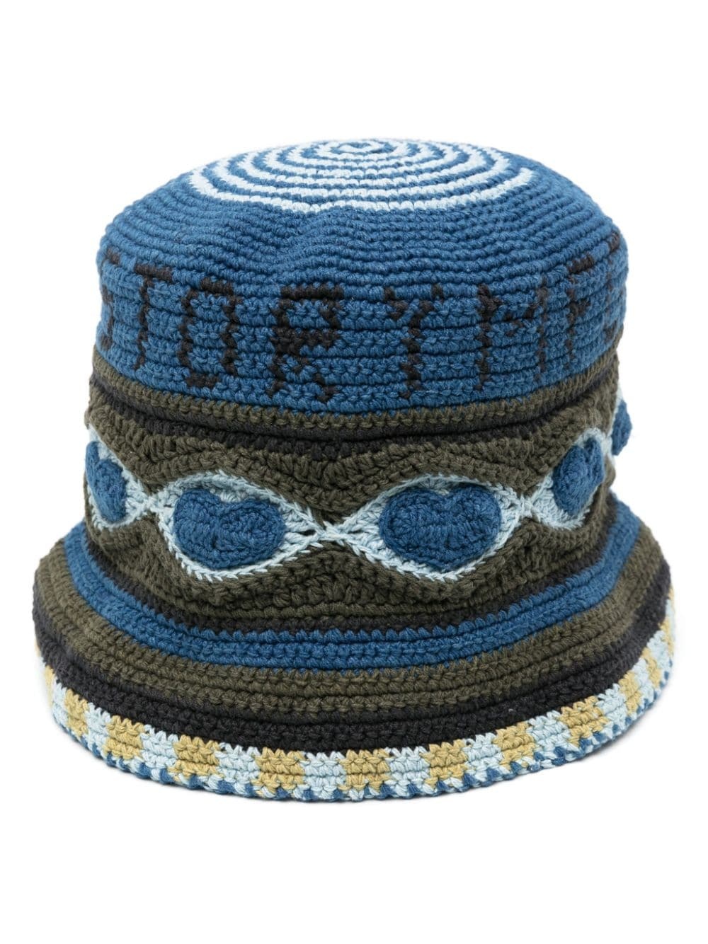 Brew crochet-knit bucket hat - 1