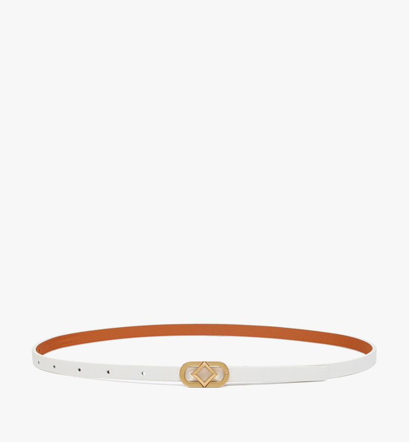 Diamond Buckle Belt in Spanish Calf Leather 1