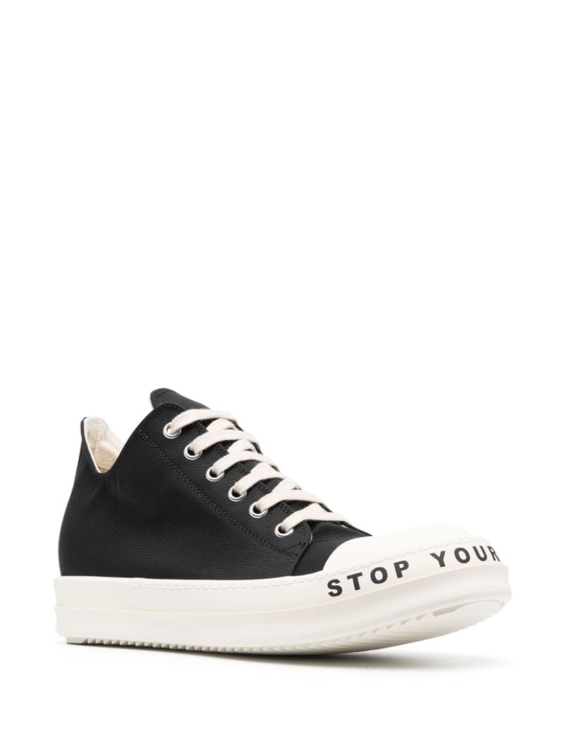 round-toe sneakers - 2