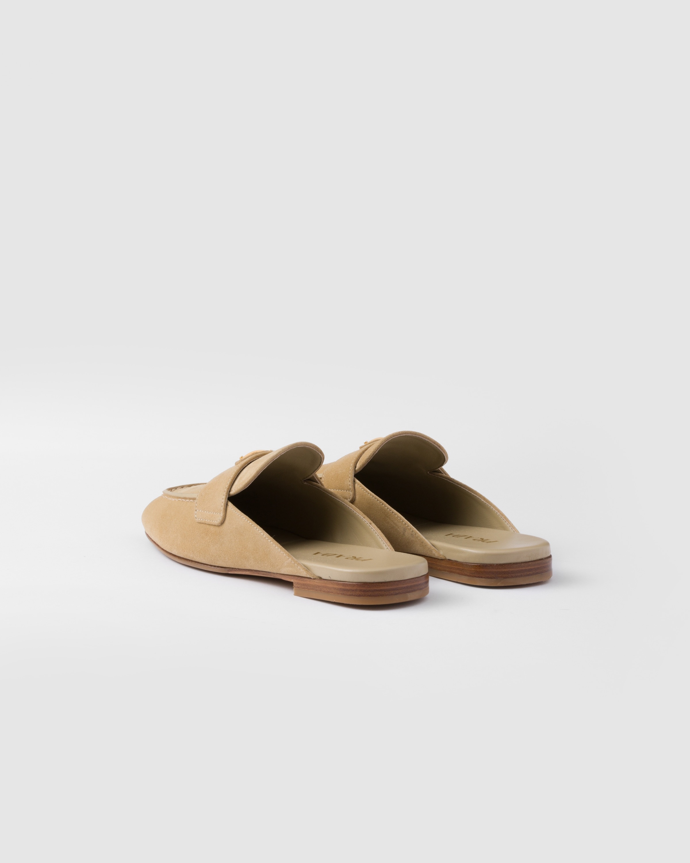 Prada Suede sabots | REVERSIBLE
